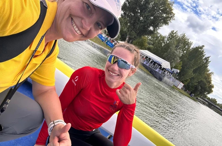 Даниела Кочу завоевала серебряную медаль на чемпионате мира по гребле в Венгрии
