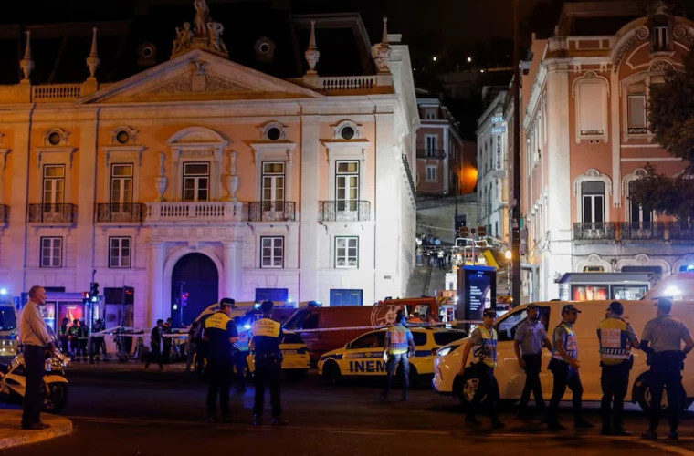 Фуникулёр «Глория» в Лиссабоне сошёл с рельсов, 15 погибших и 18 пострадавших