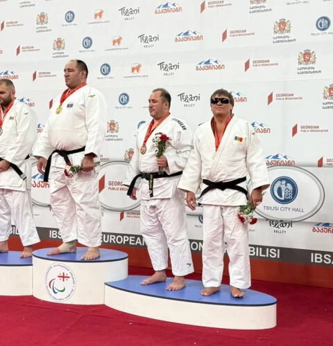 Ион Басок и Олег Крецул завоевали медали на чемпионате Европы по парадзюдо в Тбилиси