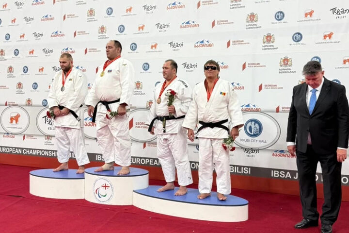 Ион Басок и Олег Крецул завоевали медали на чемпионате Европы по парадзюдо в Тбилиси