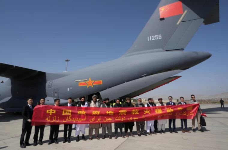 Китай отправил гуманитарную помощь в Кабул после землетрясения в Афганистане