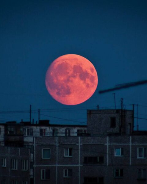 Лунное затмение в Молдове: «кровавая Луна» 7 сентября 2025 года