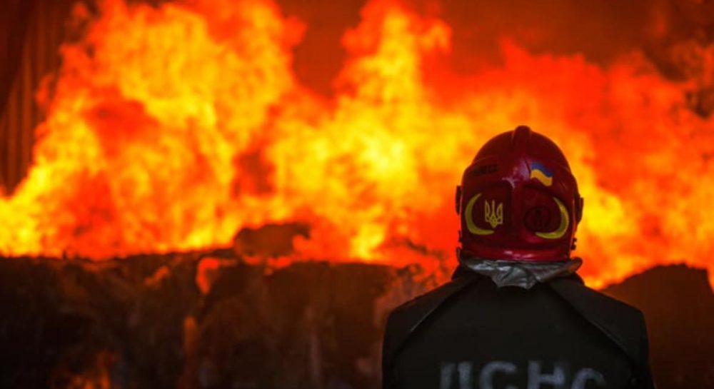 Масштабный ночной обстрел Украины