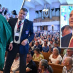 Неизвестный мужчина в рясе пытался прорваться к президенту Польши в США