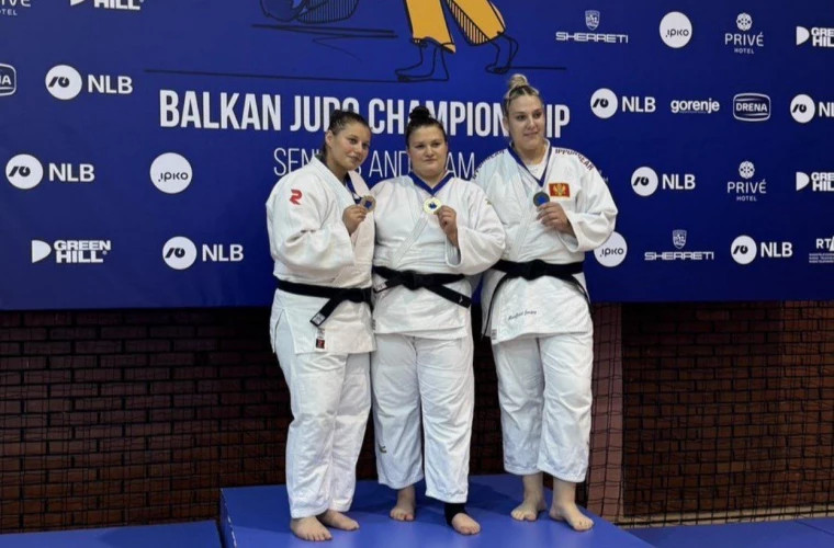 Оксана Дьяченко завоевала золото на Балканском чемпионате по дзюдо в Сараево