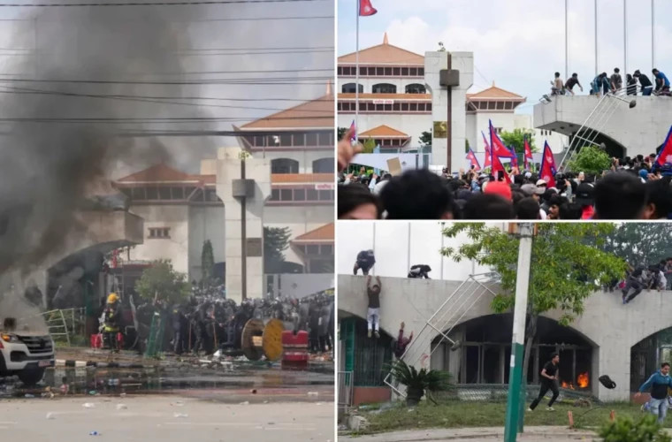 Протесты в Непале: поджог резиденции экс-премьера и отставка президента