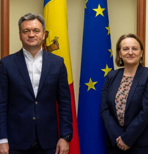 Речан встретился с новым послом ЕС в Кишинёве Ивоной Пиорко