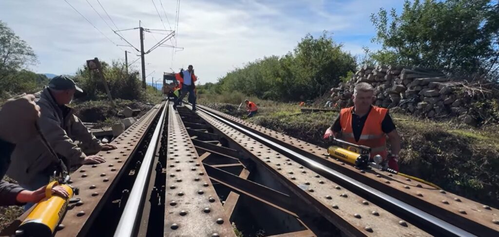 Республика Молдова строит первую электрифицированную железную дорогу с европейской колеей между Кишинёвом и Унгенами