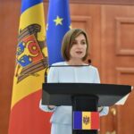 Санду осудила российский удар по Киеву и поддержала Украину в борьбе с террором