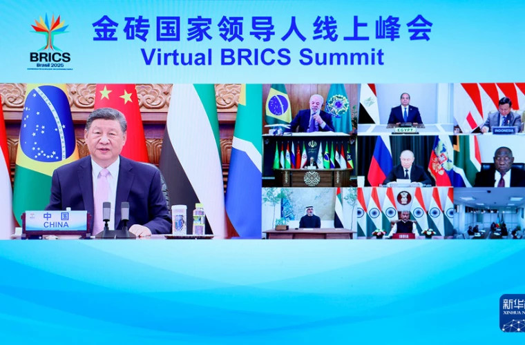Си Цзиньпин выступил на онлайн-саммите БРИКС под председательством Лулы