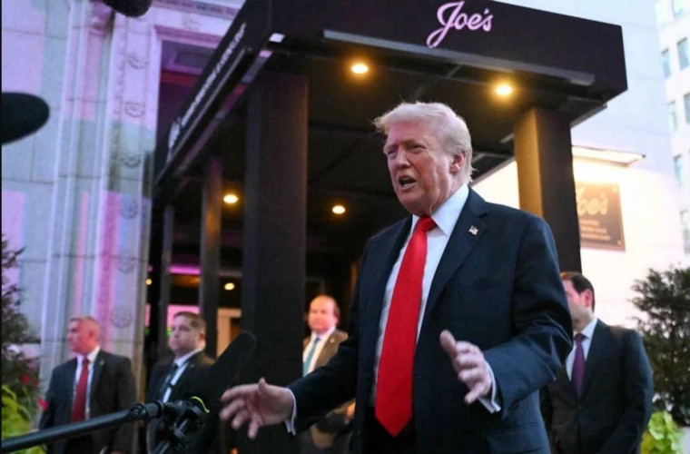 Трамп ужинает в ресторане Вашингтона, подтверждая безопасность столицы США