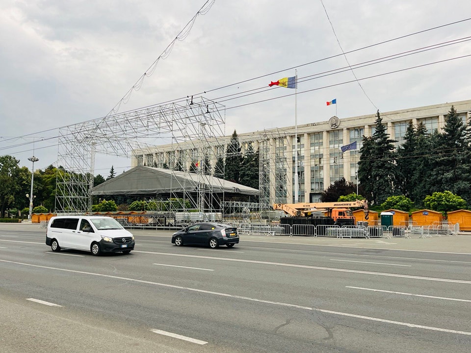 В Кишиневе с 15 по 21 сентября ограничат доступ на улицы из-за визита официальных лиц из ЕС