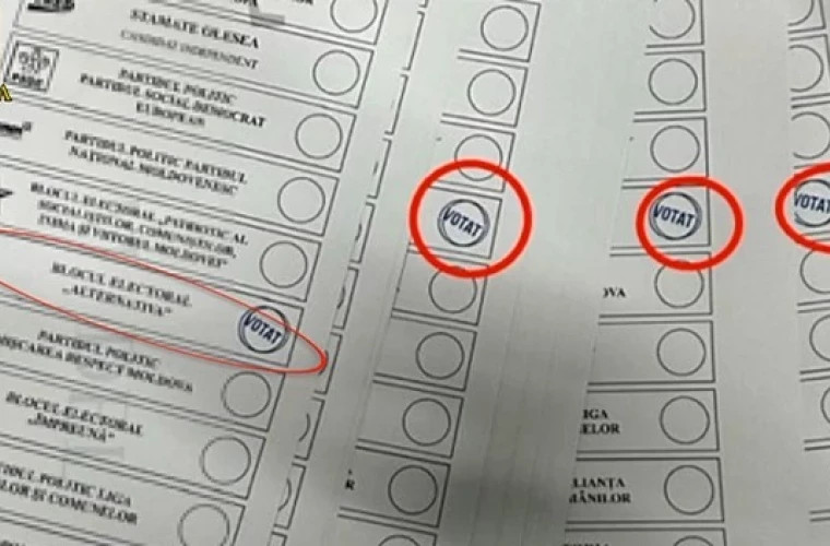 В Кишинёве изъяты поддельные бюллетени с штампом «VOTAT» на выборах