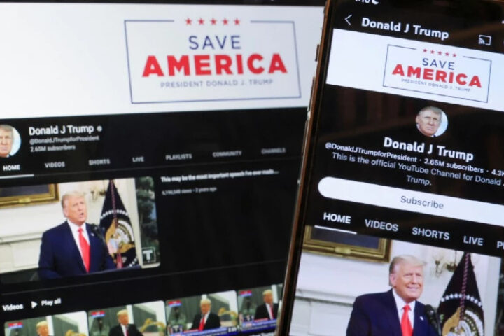 YouTube выплачивает Трампу 24,5 миллиона долларов после блокировки его аккаунта