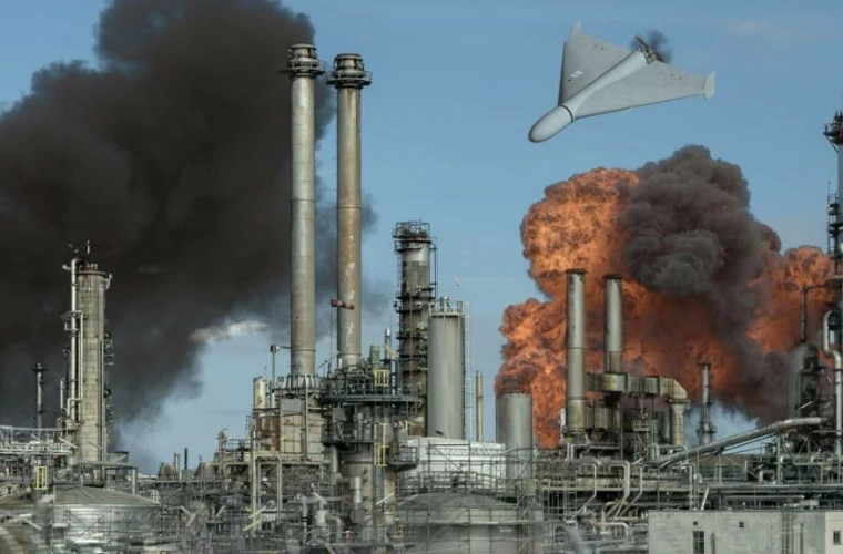 Атака беспилотников на Рязанский НПЗ: производство частично остановлено