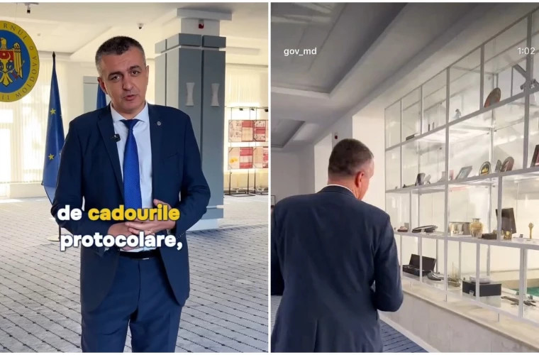 Драгош Дука презентует подарочные коллекции и VIP-зал правительства Молдовы