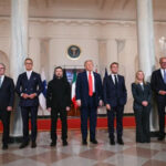 Европейские лидеры поддержали Трампа в призывах к прекращению огня в Украине