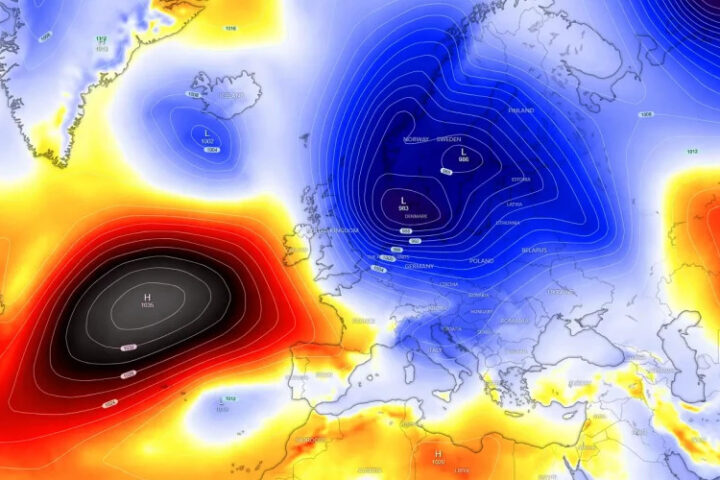 Европу ожидает волна штормов и риск наводнений в ноябре