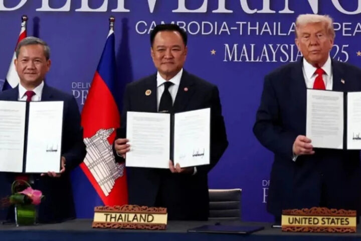 Камбоджа и Таиланд подписали мирное соглашение с помощью Трампа на саммите АСЕАН