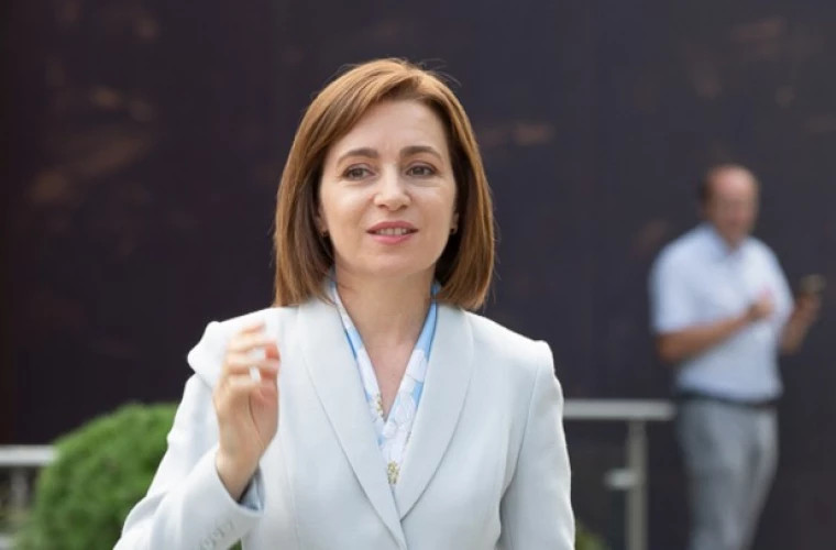 Майя Санду посетит Брюссель после форума мира в Париже 4 ноября