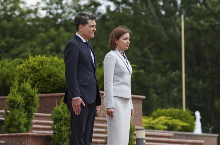 Майя Санду посетит Бухарест для участия в церемонии освящения фрески