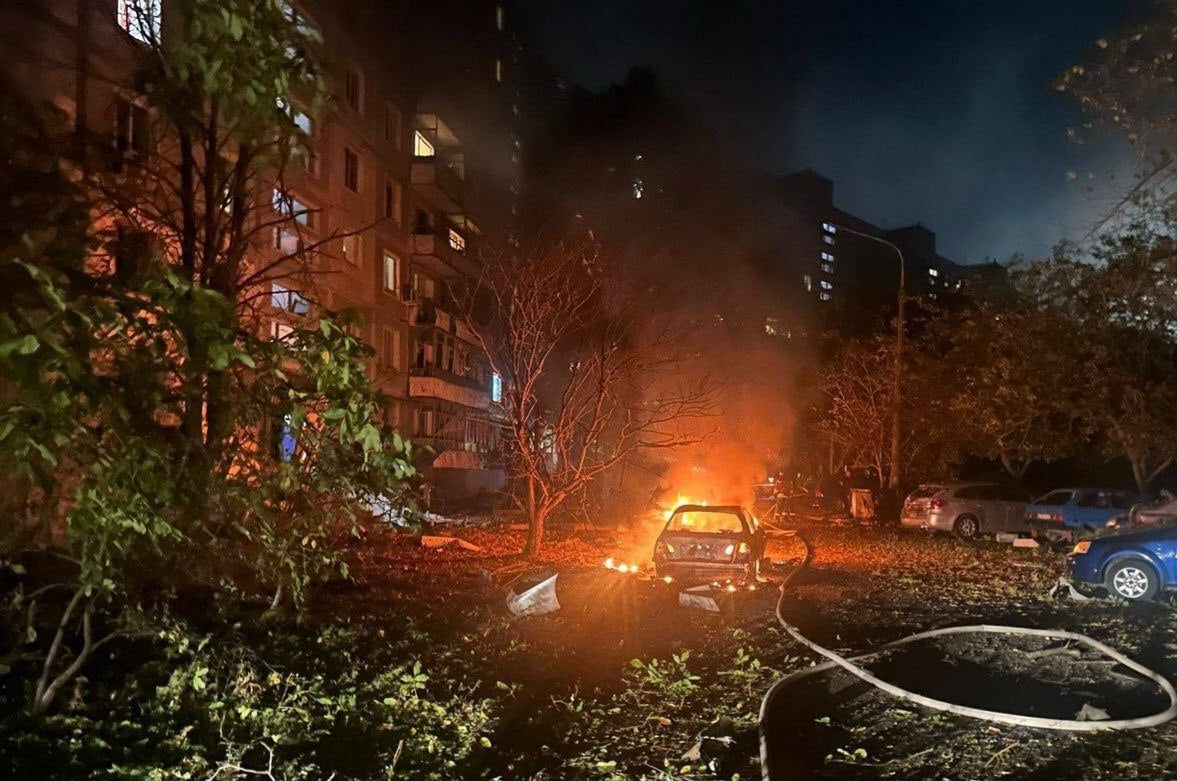 Масированный ракетно-дроновый удар России по Украине ночью 5 октября 2025 года