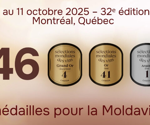 Молдавские вина заработали 46 медалей на конкурсе Sélections Mondiales des Vins 2025 в Канаде
