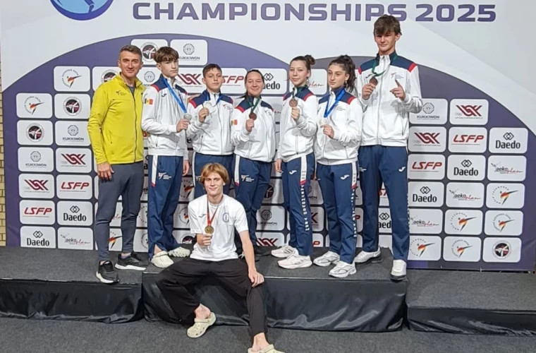 Молдова выиграла 7 медалей на чемпионате Европы по тхэквондо среди малых стран в Риге