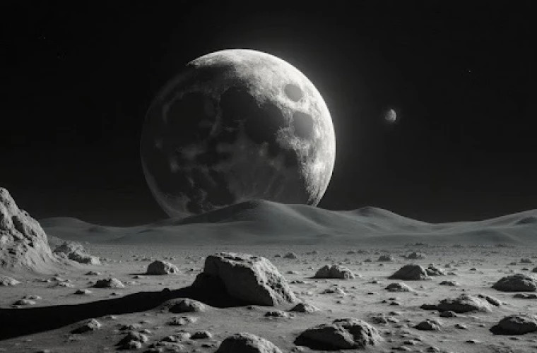 «На Луне могли скрывать следы древней цивилизации, утверждает американский ученый»