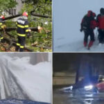 Непогода вызвала отключение электричества в Румынии и повреждения автомобилей в Бухаресте