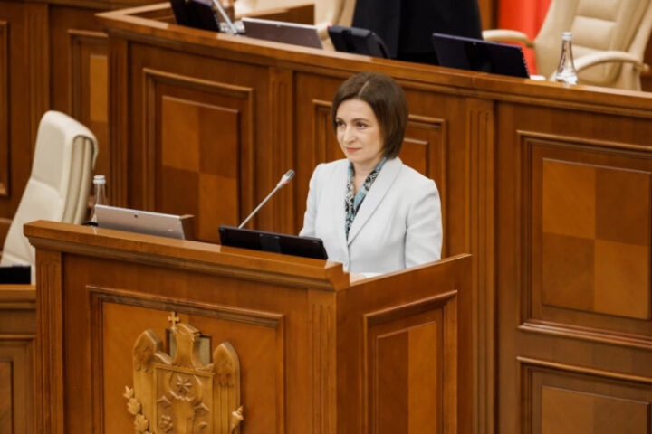 Президент Майя Санду выступит на первом заседании нового парламента 22 октября
