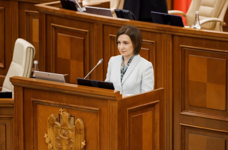 Президент Майя Санду выступит на первом заседании нового парламента 22 октября