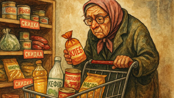 Россияне массово экономят на продуктах питания