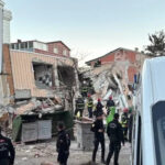 Шестиэтажный дом обрушился в Гебзе, около Стамбула, шесть человек могут быть под завалами