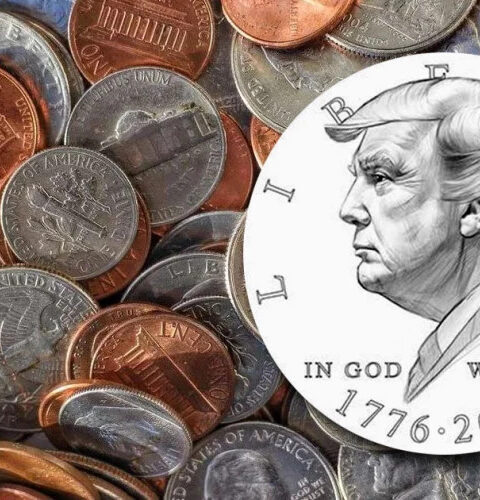 США планируют выпустить монету в $1 с изображением Дональда Трампа