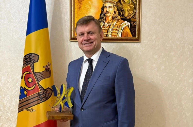 Валериу Киверь завершает свой мандат посла Молдовы в Украине после почти четырёх лет работы
