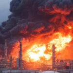 Взрыв на нефтеперерабатывающем заводе Chevron в Калифорнии локализован, пострадавших нет
