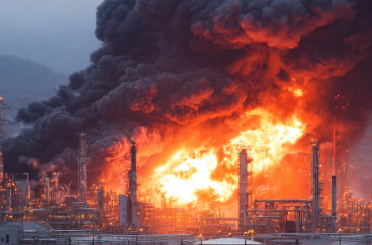 Взрыв на нефтеперерабатывающем заводе Chevron в Калифорнии локализован, пострадавших нет