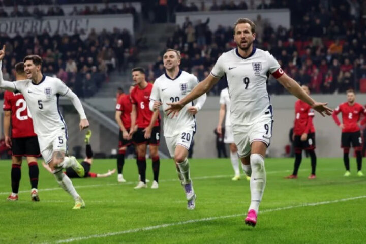 Англия спокойно вышла на чемпионат мира, одержав победу над Албанией