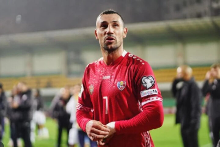 Артур Ионица завершил карьеру в сборной Молдовы с надеждой на молодое поколение