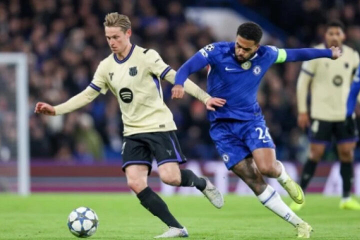«Челси» победил «Барселону» со счётом 3:0 на «Стэмфорд Бридж» в Лиге чемпионов