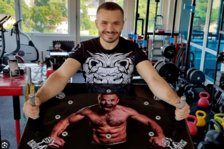 Дэниель Прокопчук из Молдовы готовится к турниру в Атлантик-Сити