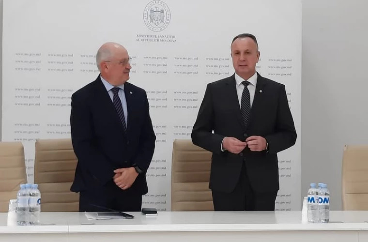 Эмиль Чебан представлен в Министерстве здравоохранения Молдовы 3 ноября
