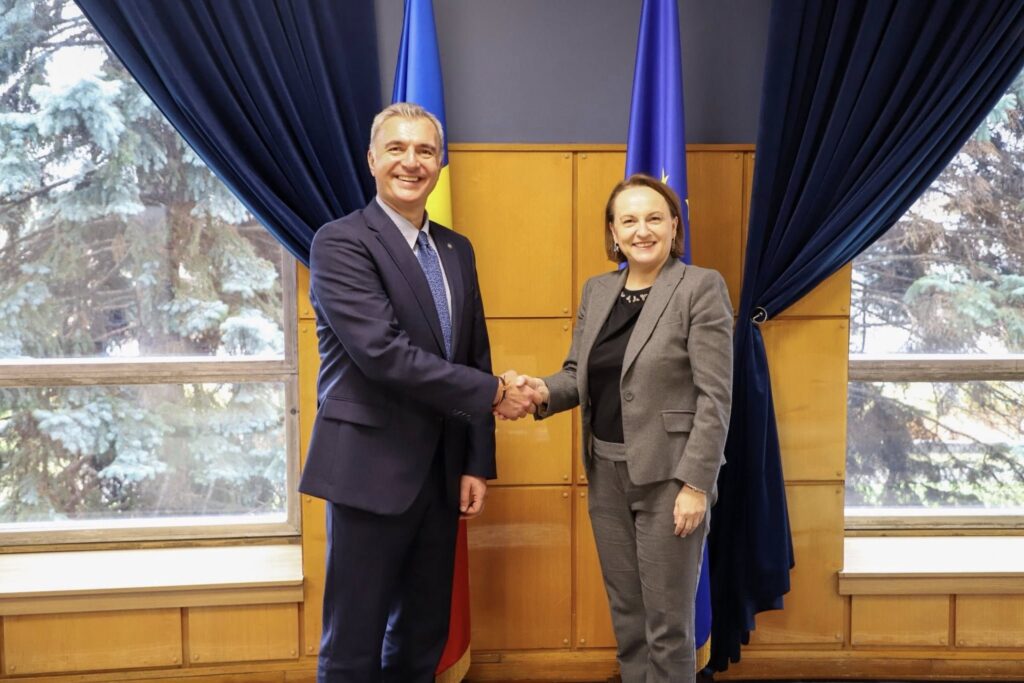 Еуджен Осмокеску и Ивона Перко обсудили важность сотрудничества с ЕС для экономики Молдовы