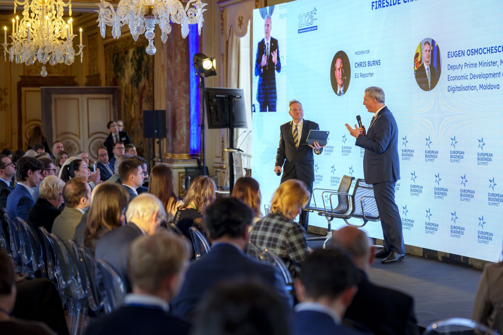 Еуджен Осмокеску на саммите в Брюсселе: Молдова открывает новые возможности для инвесторов