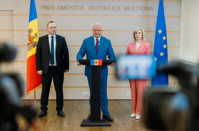 Игорь Додон: партия PAS передаёт важные объекты и земли Молдовы внешним силам