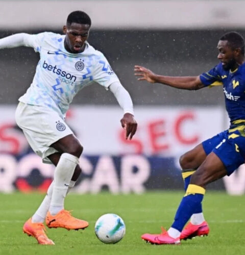 "Интер" победил "Верону" в матче 10-го тура Серии А со счётом 2:1