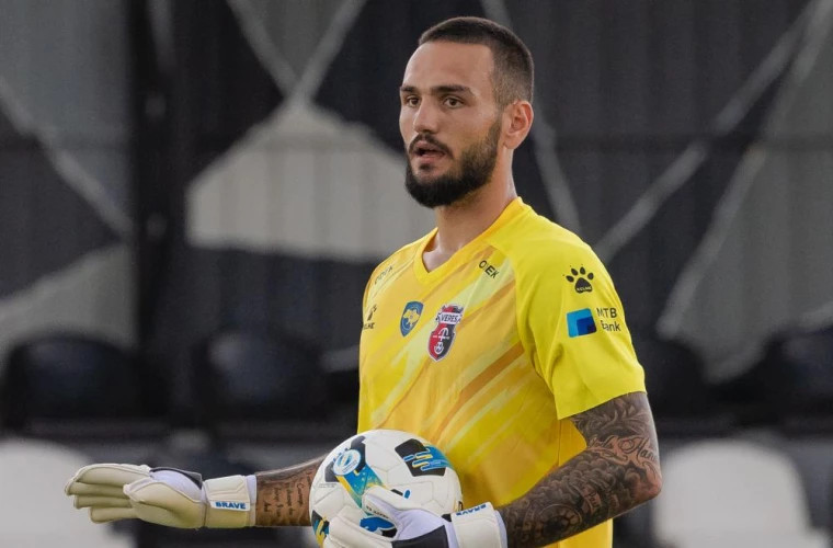 Италия признала молдавского вратаря Андрея Кожухаря героем матча в Кишинёве