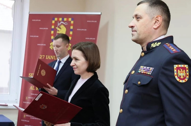 Майя Санду подписала указ об отставке Василия Попы и Виталия Лупашку из Службы государственной охраны