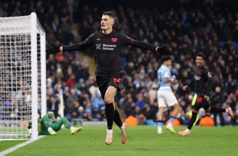 Манчестер Сити потерпел поражение от Байера в Лиге чемпионов